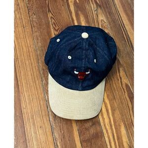 Mitchell and Ness Chicago Bulls Denim Adjustable Hat in good condition